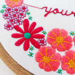 Be Gentle with Yourself Embroidery Kit