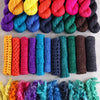 Ashford Dye 4 x 10gm Pack - CMYK colours Turquoise, Bright Pink, Bright Yellow, Coal