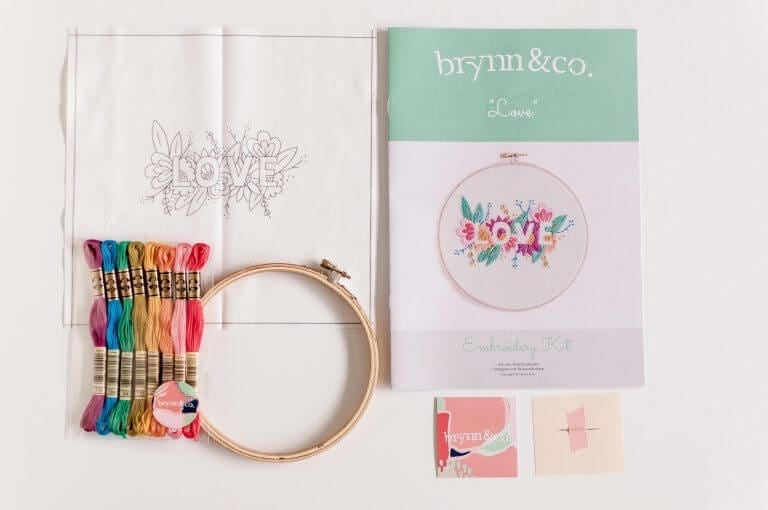 See the Good Slow-Stitch Kit by Brynn & Co