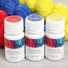 Ashford Dye 3x 10gm Pack - Primary colours Red, Sapphire and Bright Yellow