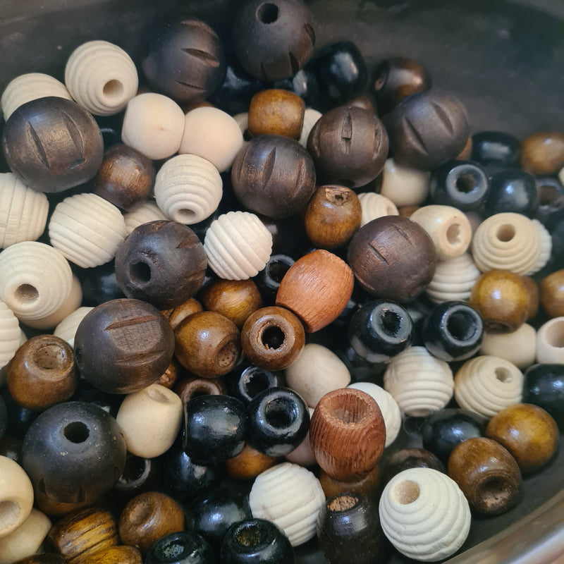 Assorted Macrame Beads
