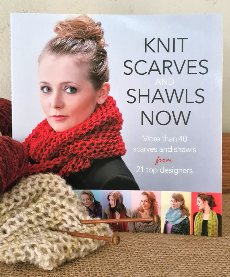 Knit Scarves and Shawls Now