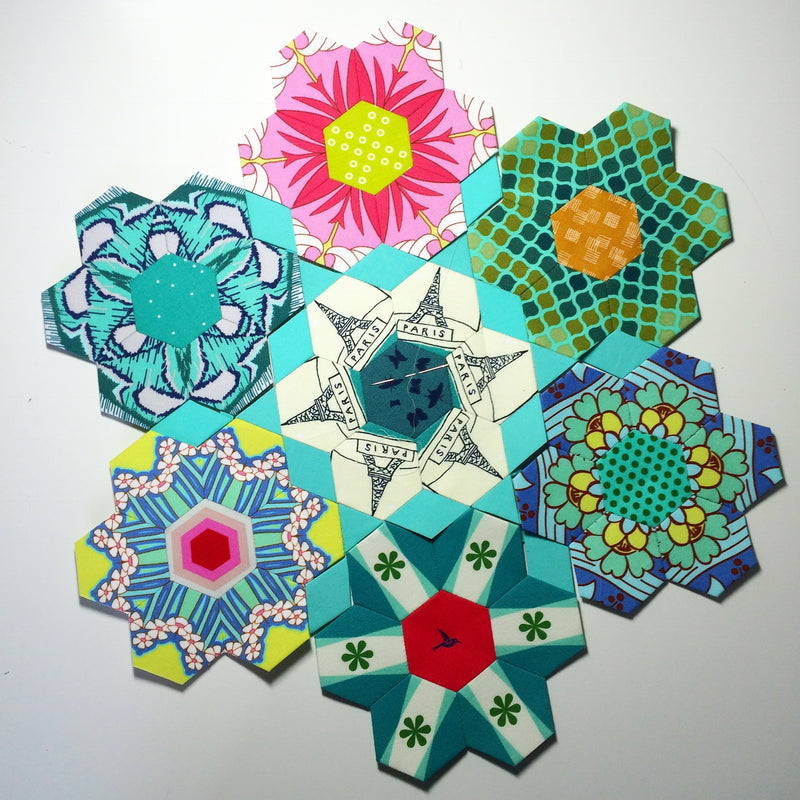 English Paper Piecing Workshop (Day1 Introduction) with Lorena Uriarte - Fri October 24