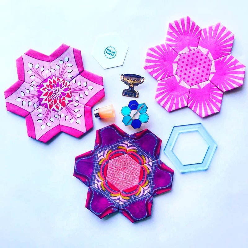 English Paper Piecing Workshop (Day1 Introduction) with Lorena Uriarte - Fri October 24
