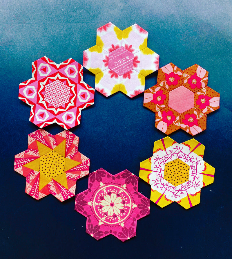 English Paper Piecing Workshop (Day1 Introduction) with Lorena Uriarte - Fri October 24