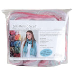 Ashford Silk Merino Scarf Kit