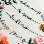 Show Up Embroidery Kit