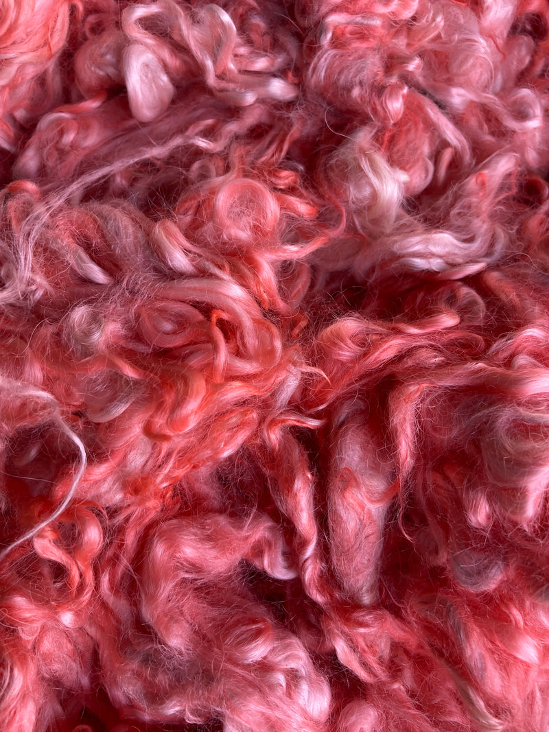 Hand-dyed Suri Alpaca