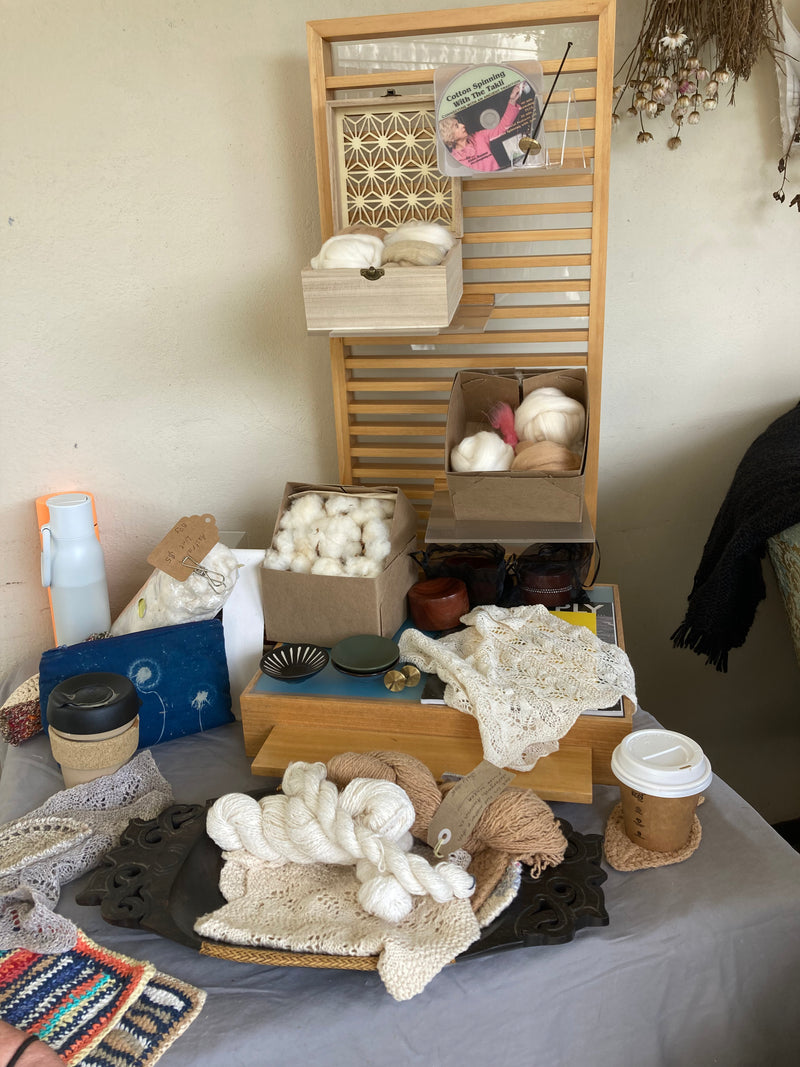 Spin Cotton with a Tahkli with Elizabeth Woods - Saturday May 24 (9:30am)