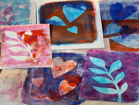 Gelli Print Play with Rowan Sivyer - Saturday Mar 22