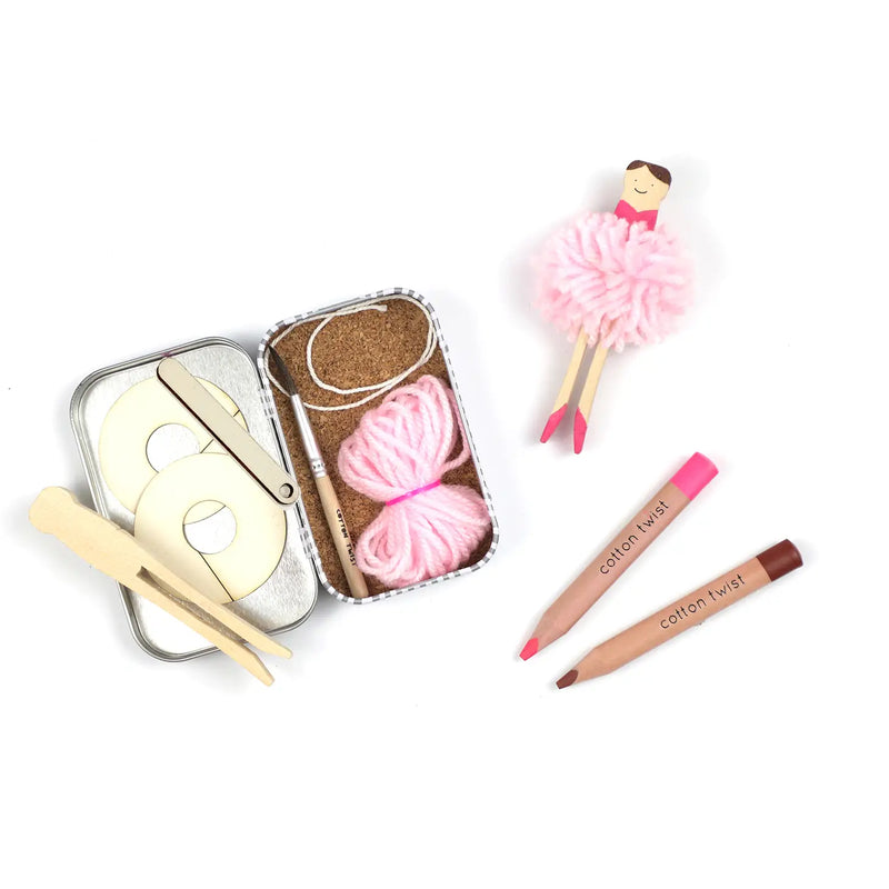 Make Your Own Pom Pom Ballerina Kit
