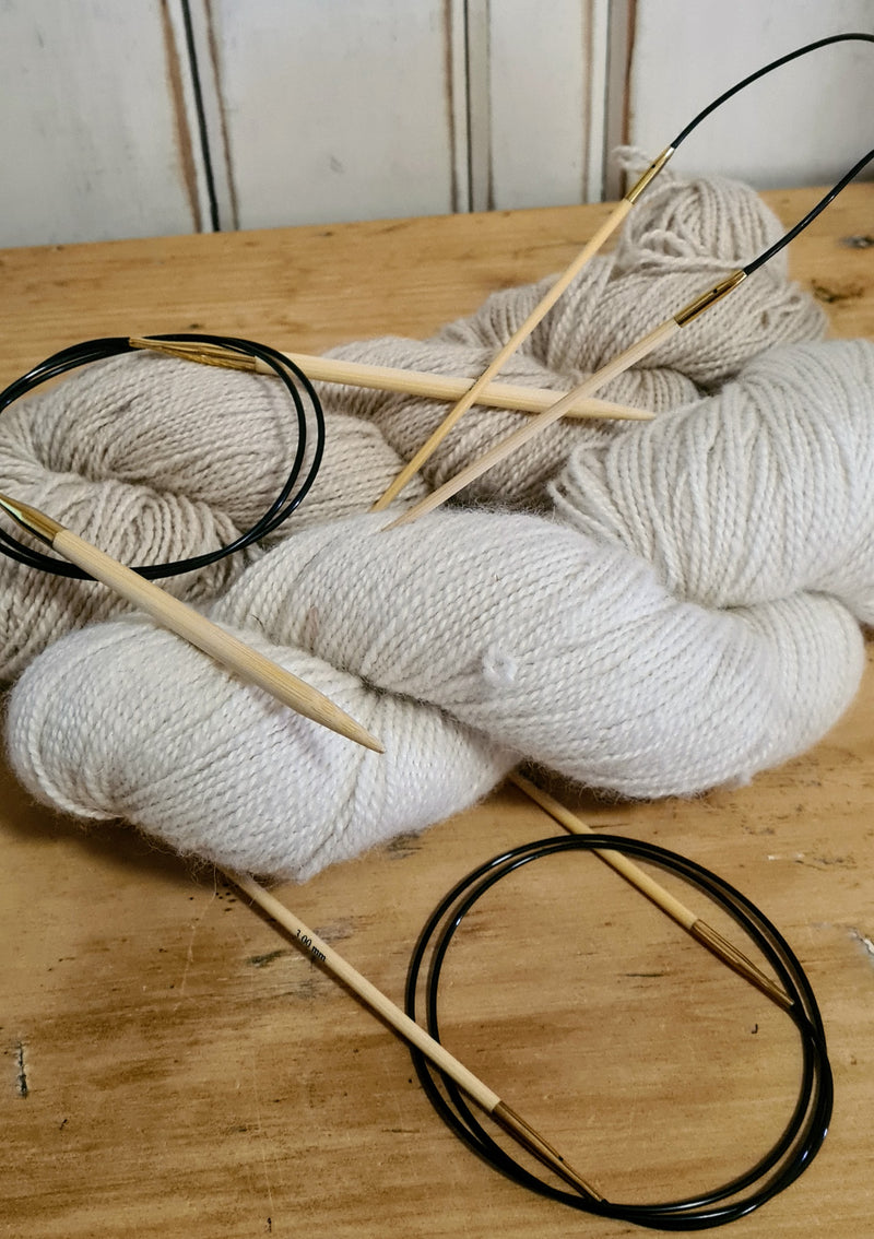 KnitPro Bamboo Fixed Circular Knitting Needles 80cm