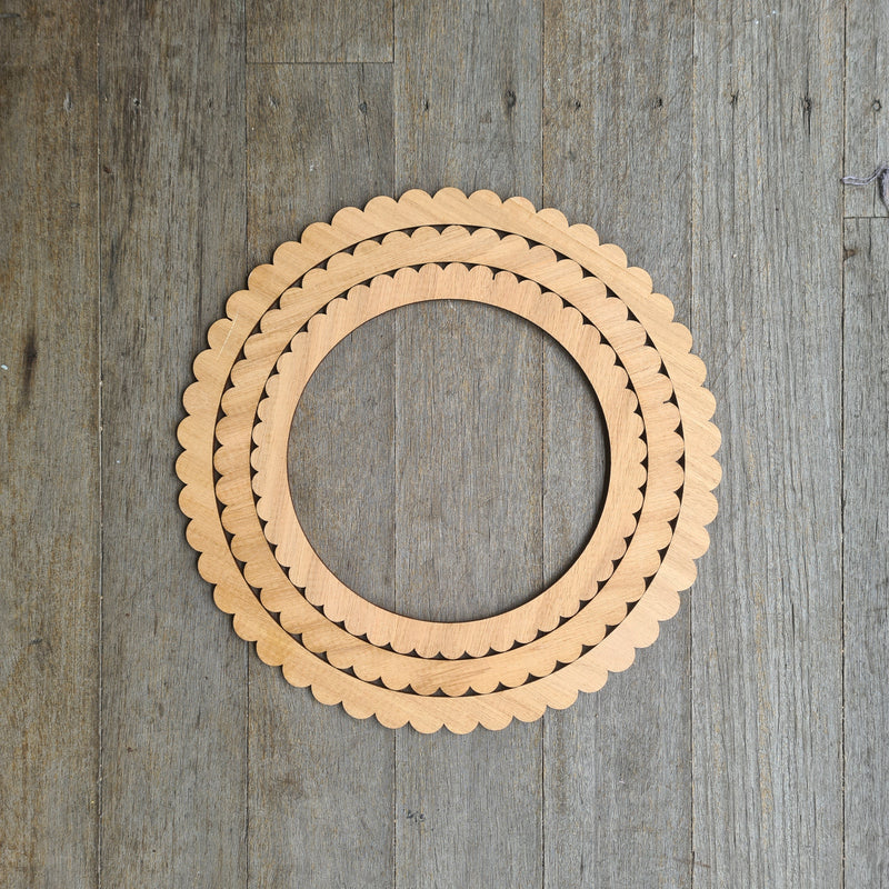 Unusual Pear Round Weaving Looms - Medium