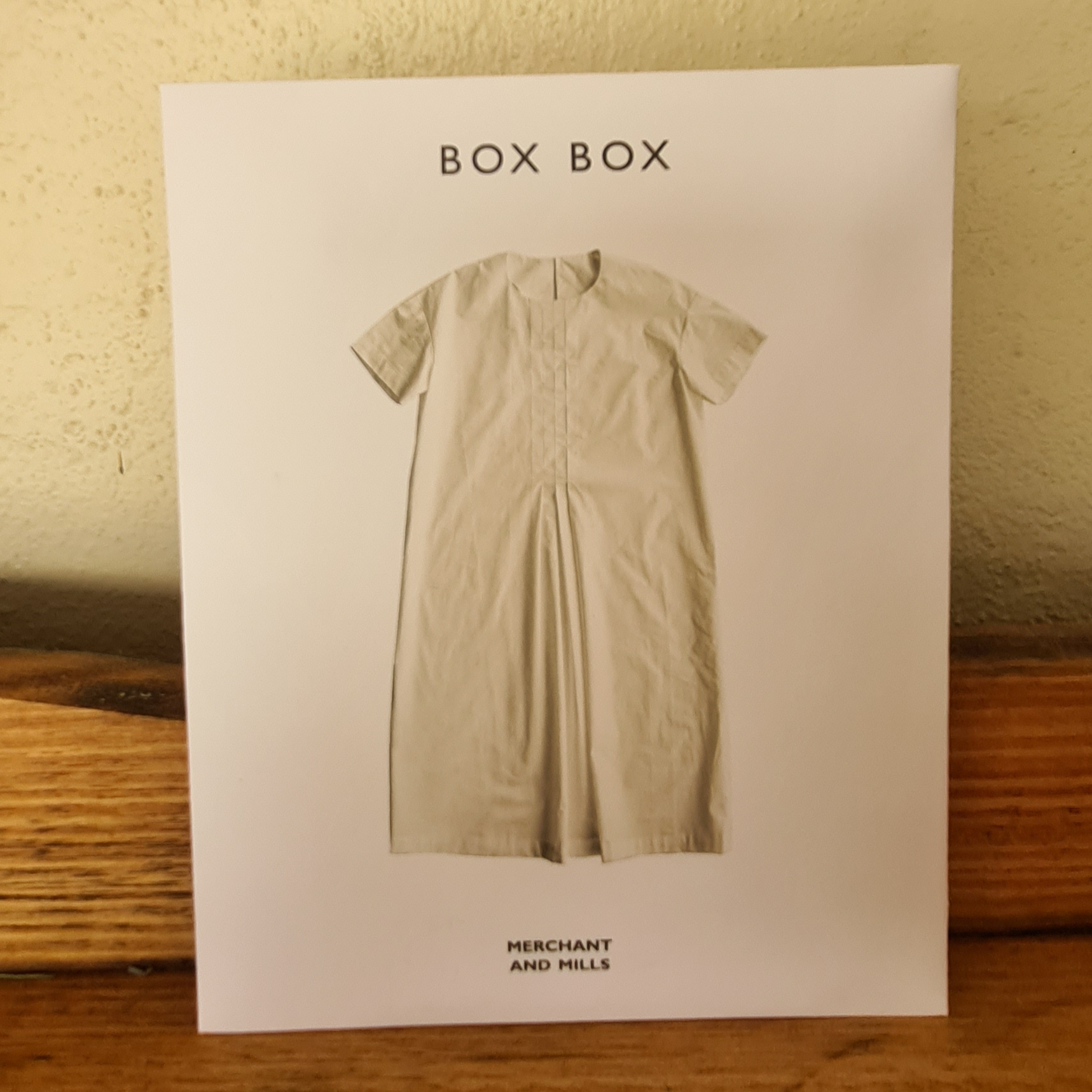 Merchant & Mills / Printed Sewing Pattern / The Box Box Dress +