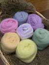 Pastel Merino Fibres 300g