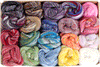 Ashford Coloured Silk & Merino - Fibre Sampler Pack