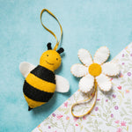 Bee & Flower Felt Craft Mini Kit