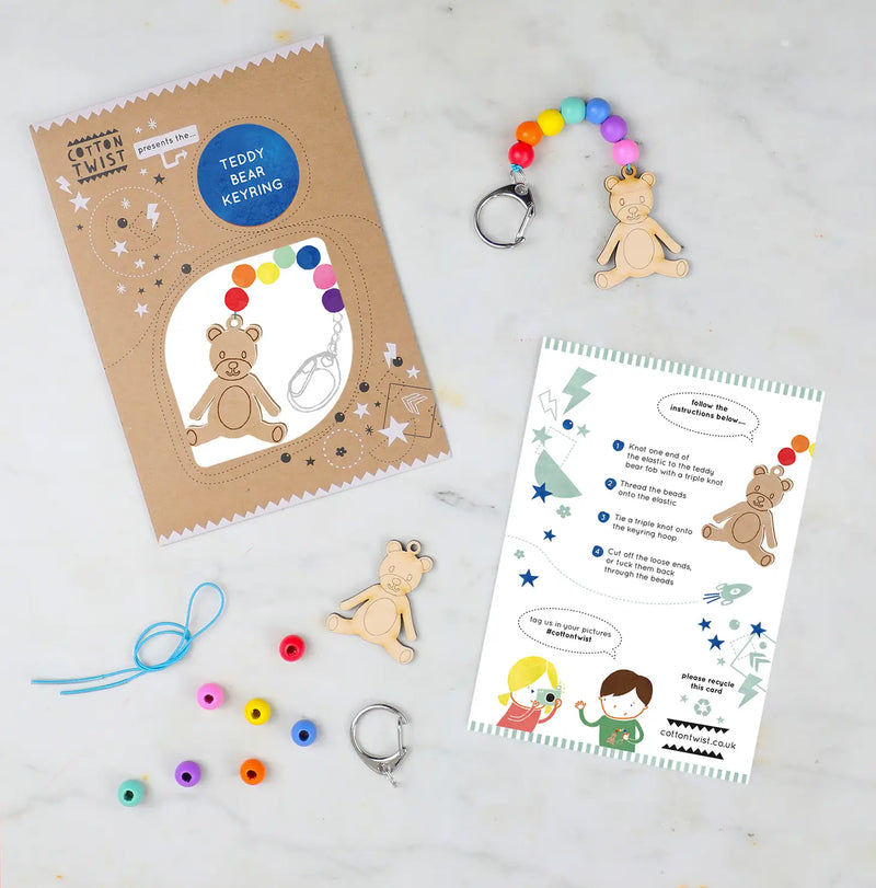 Teddy Bear Key Ring Mini Kits