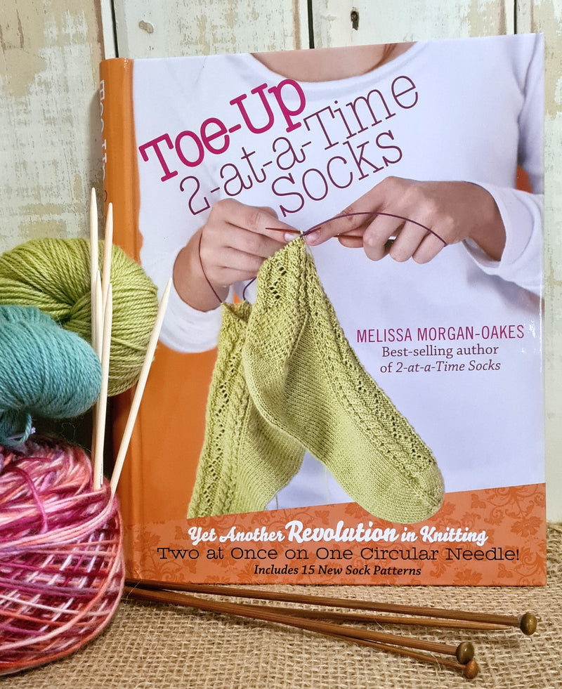 Toe-Up 2-at-a-Time Socks
